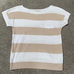 Loft striped top